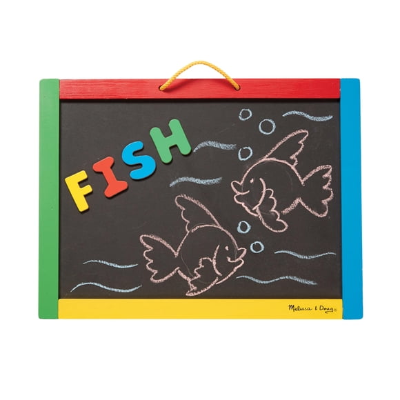 Pizarra magnética y pizarra de borrado en seco Melissa & Doug