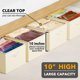 thumbnail image 2 of Caja de almacenamiento SpaceAid 79 cm color beige, pack de 4, para debajo de la cama, 2 of 7