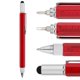 thumbnail image 1 of Bolígrafo Stylus HeTaoCat 15 cm 6‑en‑1 Tinta Negra (Rojo), 1 of 9