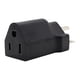 thumbnail image 2 of Adaptador De Enchufe Portátil 110-120V A 220-240V Negro 6-15R A 5-15R, 2 of 3