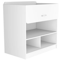 Fmfurniture - Cambiador De Bebe 1 Cajon Blanco