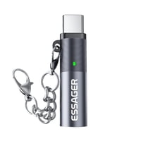 Essager - Adaptador Usb Tipo C Llavero Portátil Antiviento