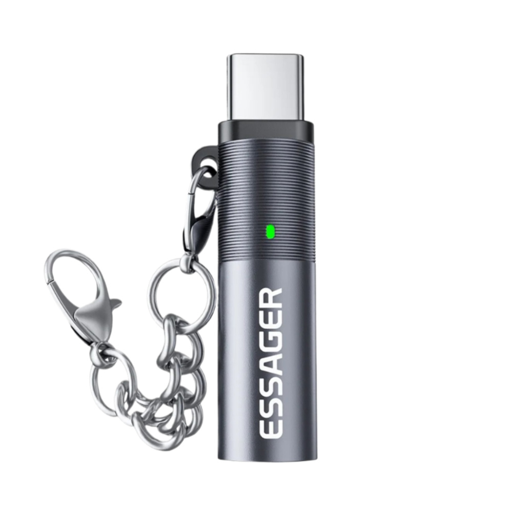 Essager - Adaptador Usb Tipo C Llavero Portátil Antiviento