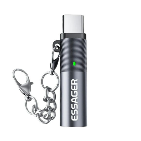 Adaptador USB Tipo C Llavero Portátil Antiviento