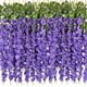 thumbnail image 1 of Guirnalda NEOONES de glicinia 114 cm – Pack de 40 (Púrpura azul), 1 of 7
