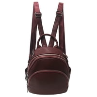 Todopiel - Mochila Cuero Crt19 Burdeo