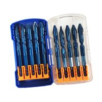 Magideal - Juego De Brocas Excéntricas Con Punta Torcida, De Aleación, Resistentes Al Desgaste, Rápidas, Eficientes, Fáciles De Usar, Mango Hexagonal, , 10 10 Piezas 10 Mm