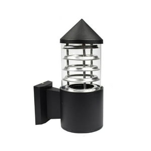 Click Ventas - Lampara Aplique De Techo Pared Arbotante Negro Exterior