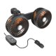thumbnail image 2 of Ventilador De Refrigeración Genérico Para Coche, Ventilador Eléctrico Portátil Para Camión, Vehículo, SUV, 12V, 24V, 2 of 3