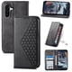 thumbnail image 1 of Funda Flip FOXDOCK para Samsung Galaxy A36 , Estilo Billetera con Diseño Rombo, Correa de Mano y Soporte, Uso Diario, 1 of 6