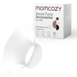 Momcozy Accesorios De Repuesto Para Extractor De Leche M5, Inserto De Brida De 21 Mm, 4 Piezas