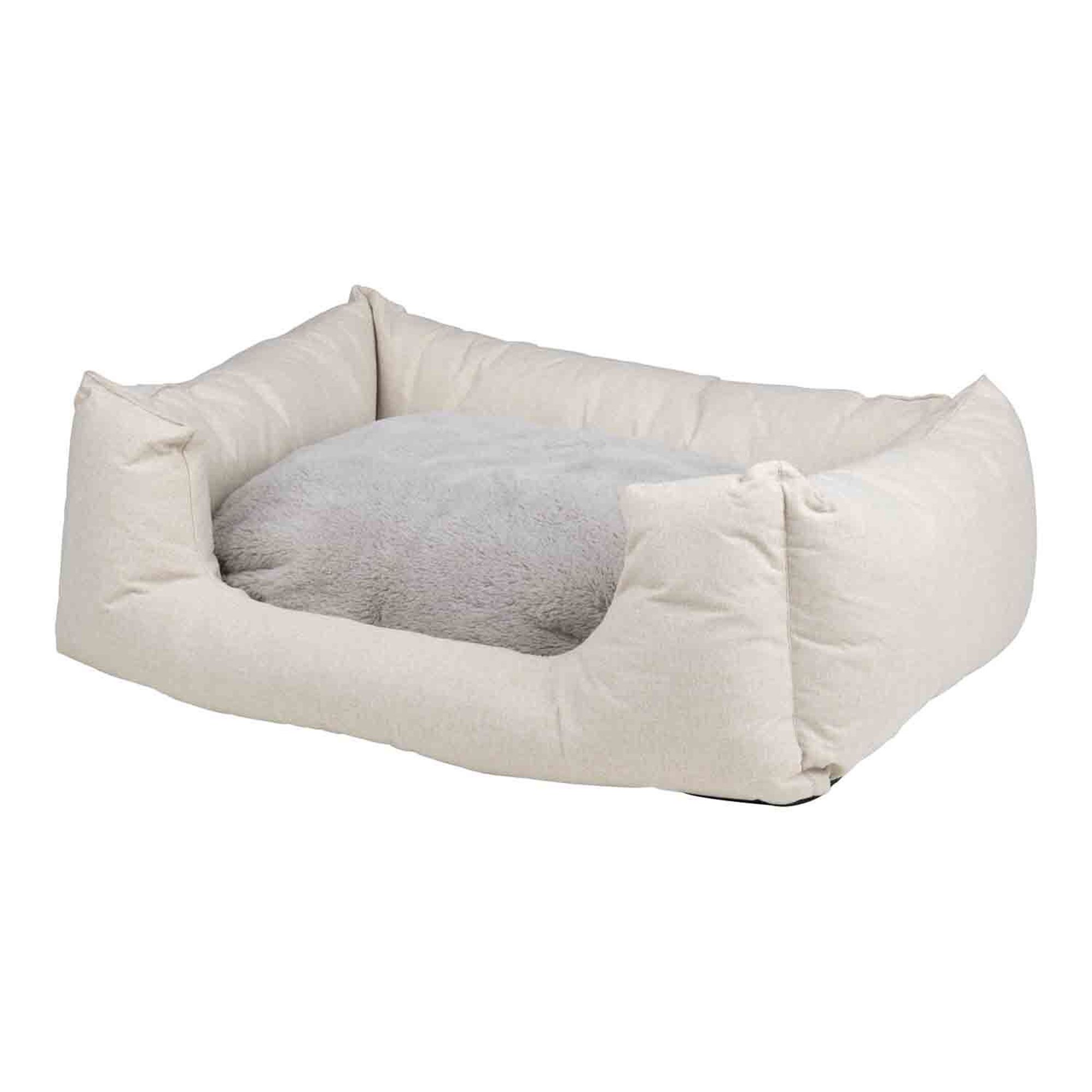 Zoofari - Cama Mascota Rectangular 60cm Reversible Verano Invierno