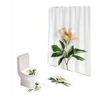 Genérico - Pack De 4 Piezas Para Baño Con Estampado 14