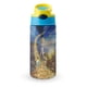 thumbnail image 1 of El Imaginario Botella de Agua con Tapa Pop Top de Un Toque, Acero Inoxidable, a Prueba de Fugas, para Deportes, Botella Infantil azul 12 oz, 1 of 6