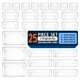 thumbnail image 1 of Juego organizador de cajones Emporio Kitchen de 25 piezas con 4 tamaños, 1 of 8