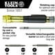 thumbnail image 2 of Klein Tools 32614 Juego de destornilladores de precision de Klein Tools Klein Tools, 2 of 2