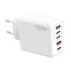 thumbnail image 1 of Adaptador De Corriente USB De Carga USB C Compacto De 120 W Para Múltiples Dispositivos Smartphone Blanco, 1 of 3
