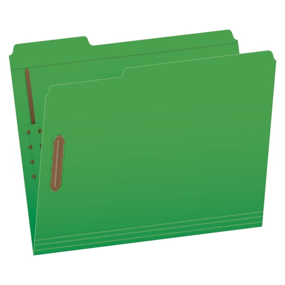 Carpetas Pendaflex, 2 cierres, tamaño carta, color verde