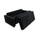 thumbnail image 2 of Sofa Cama Multifuncional Felpa Negra, 2 of 3