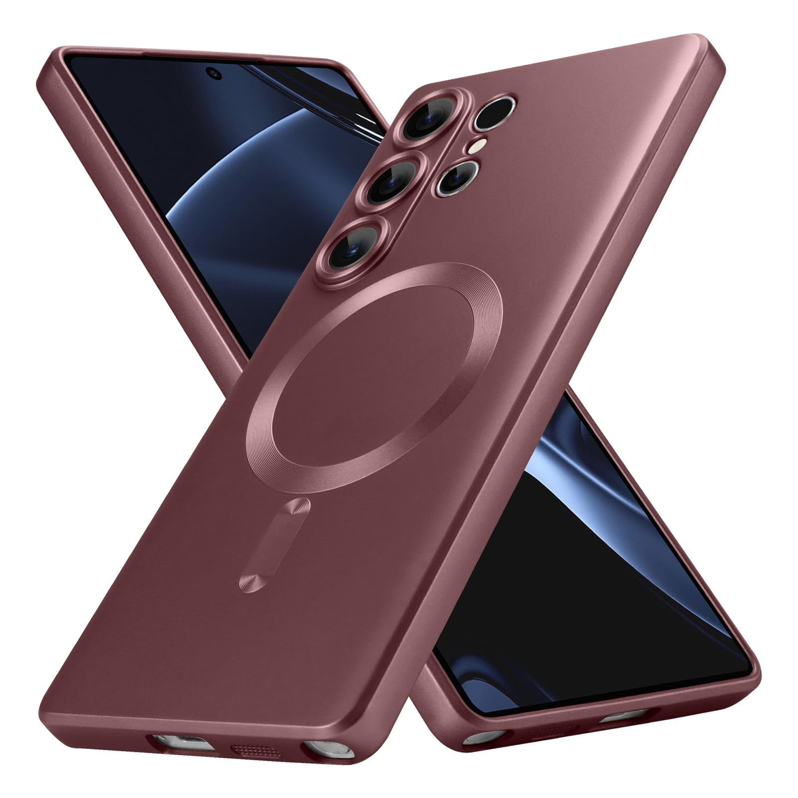 Funda Magnética Goarshy Para Samsung Galaxy S25 Ultra Red