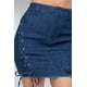 thumbnail image 3 of Falda con Dobladillo Desgastado y Entrecruzado, 3 of 5
