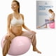 thumbnail image 1 of Pelota de embarazo ProBody Pilates de 65 cm con guía, rosa, 1 of 9