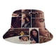 thumbnail image 1 of Ginny y Georgia Sombrero bucket para adultos, gorra de protección solar, sombrero de pescador plegable para viajes al aire libre, pesca y actividades de verano, 1 of 6