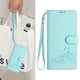 thumbnail image 3 of Funda tipo cartera FOXDOCK para Motorola Edge 60 con soporte, ranuras, RFID, diseño de gato, 3 of 5