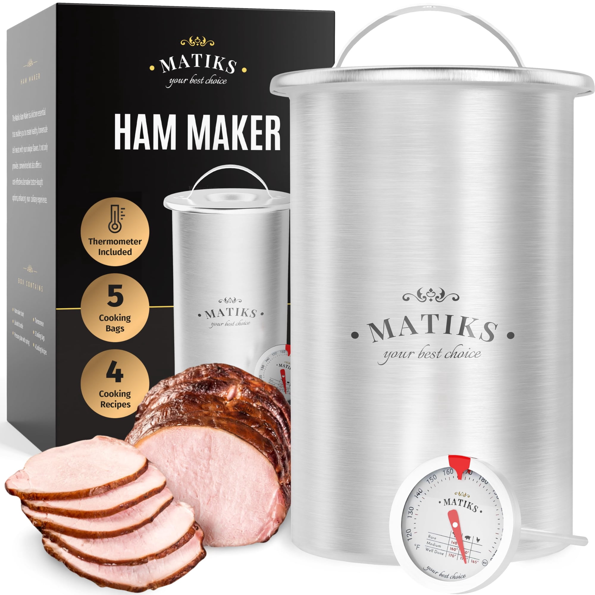 Los Moldes Para Prensas De Carne Deli Matiks Hacen Jamón Casero Y Saludable