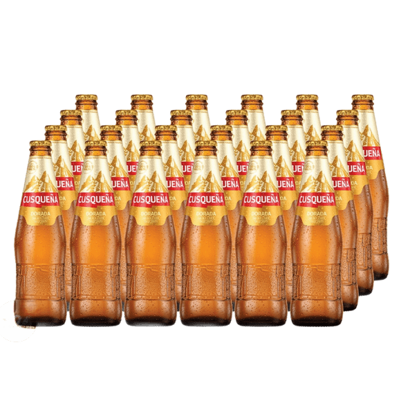 x24 Cerveza Cusqueña Botella 330cc