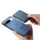 thumbnail image 4 of Funda de Cuero Magnética con Tarjetero para Google Pixel 8 Cubierta Delgada Azul, 4 of 5