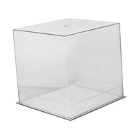 Bothyi - Caja Acrílica Para Flores Vitrina Acrílica A Prueba De Polvo Vitrina Transparente