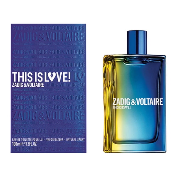 Zadig Voltaire This Is Love EDT 3.3 oz, perfume para hombre