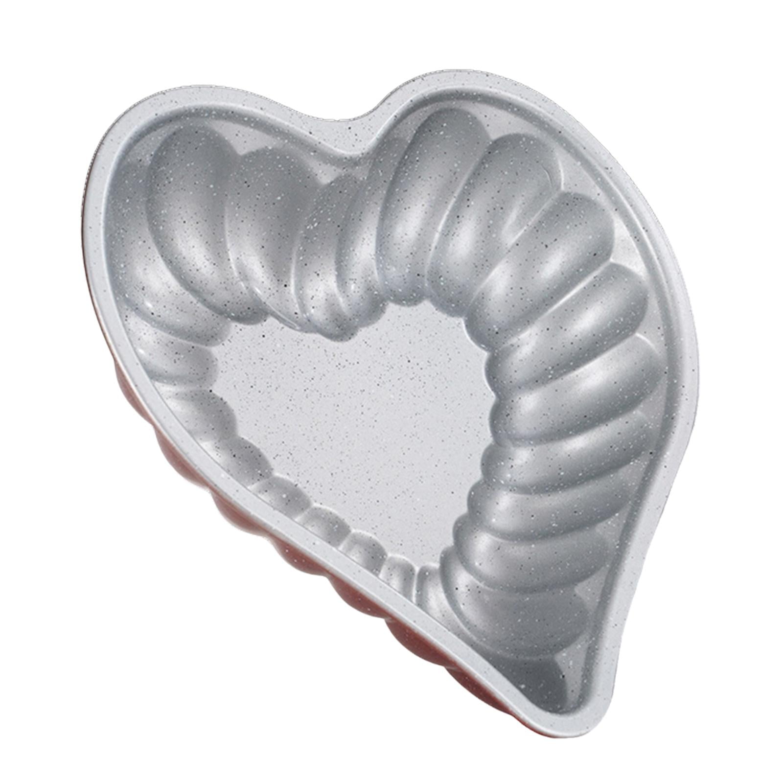 Bothyi - Molde Reutilizable Para Tartas Con Forma De Corazón, Ideal Para Repostería, Bodas Y San Valentín.