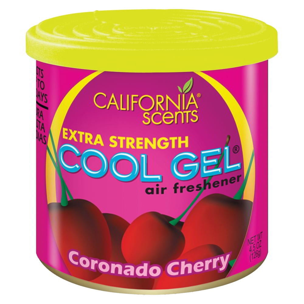 Aromatizante Para Auto Cool Gel Coronario Cherry 126 g California Scents
