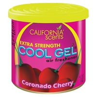 Aromatizante Para Auto Cool Gel Coronario Cherry 126 G California Scents