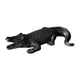 thumbnail image 5 of Estatuilla De Cocodrilo, Adornos De Recuerdo, Artesanías De Resina Para Mesa, Dormitorio, Balcón, Negro, 5 of 5