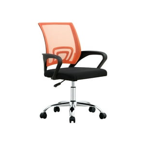 Arthome - Silla De Oficina Ejecutiva Nueva York Ergonomica Respaldo Malla Naranja Bm-520Mo