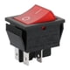 thumbnail image 1 of Interruptor basculante Baomain DPST de encendido/apagado, 16 A, 250 V AC, con LED rojo, 1 of 5