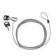 thumbnail image 2 of Cable de seguridad CTA Digital de acero galvanizado de 10 pies con cierre de ranura en K, 2 of 3