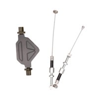 Magideal - Barra De Tensión De La Palanca Del Embrague De La Motocicleta Accesorios De Fácil Instalación Reemplaza Las Piezas De Reparación De Aluminio De Primer Negro