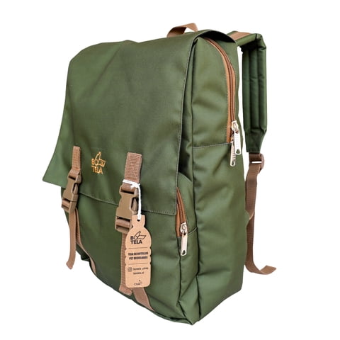 Botela - Mochila Notebook 15"" Sustentable Verde