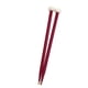 thumbnail image 3 of Baquetas clásicas de fieltro de de arce, 2 uds., batería de bajo, instrumento de percusión de repuesto, Kit de batería eléctrica, baquetas de Rojo, 3 of 5
