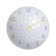 thumbnail image 2 of Reloj De Pared Con Bola Deportiva Redonda, 12 Pulgadas, Silencioso, Sin Tictac, Para Colgar En El Hogar, Dormitorio, Golf, 2 of 5