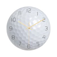 Magideal - Reloj De Pared Deportivo Moderno, Relojes Silenciosos De , De Decoración De Dormitorio Con Pilas , Golf
