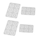 thumbnail image 2 of Paquete De 4 Moldes De Cuentas De Silicona, Molde De Resina Para Hacer Joyas, Colgante, Herramienta Artesanal DIY, 2 of 5