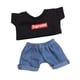 thumbnail image 3 of Mini Ropa Para Muñecas, Accesorios Para Muñecas, Ropa, Conjunto Informal Para Niños, Colgante Para Muñecas, Estilo B, 3 of 3