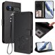 thumbnail image 2 of Sony Xperia 10 VII Funda Billetera con Estampado de Gato, Negro, 2 of 6