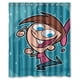 thumbnail image 1 of Cortina de ducha Timmy Roach de Los Padrinos Mágicos, juego de cortina de baño con ganchos, tamaño 60 x 72 pulgadas, 1 of 3