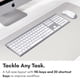 thumbnail image 5 of Teclado y mouse Bluetooth inalámbricos Macally para múltiples dispositivos, 5 of 7